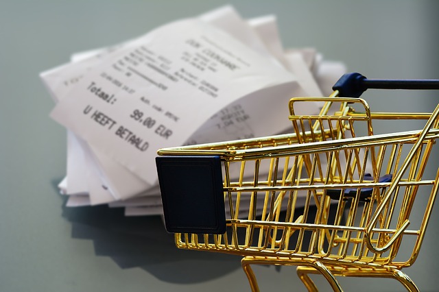 shopping receipts - frugal shopper