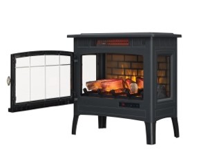 Duraflame DFI-5010-01 Infrared Quartz Fireplace Stove - indoor electric fireplaces