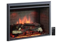 PuraFlame 33-Inch Western Electric Fireplace - indoor electric fireplaces