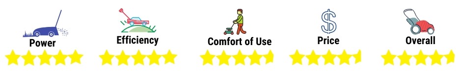 Electric Mower rating 5